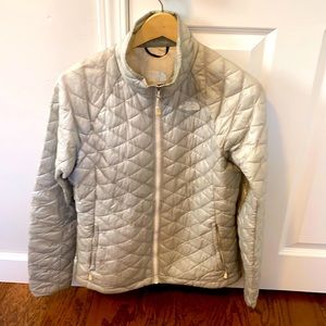 North Face Women’s Micro Puff Jacket Grey size S